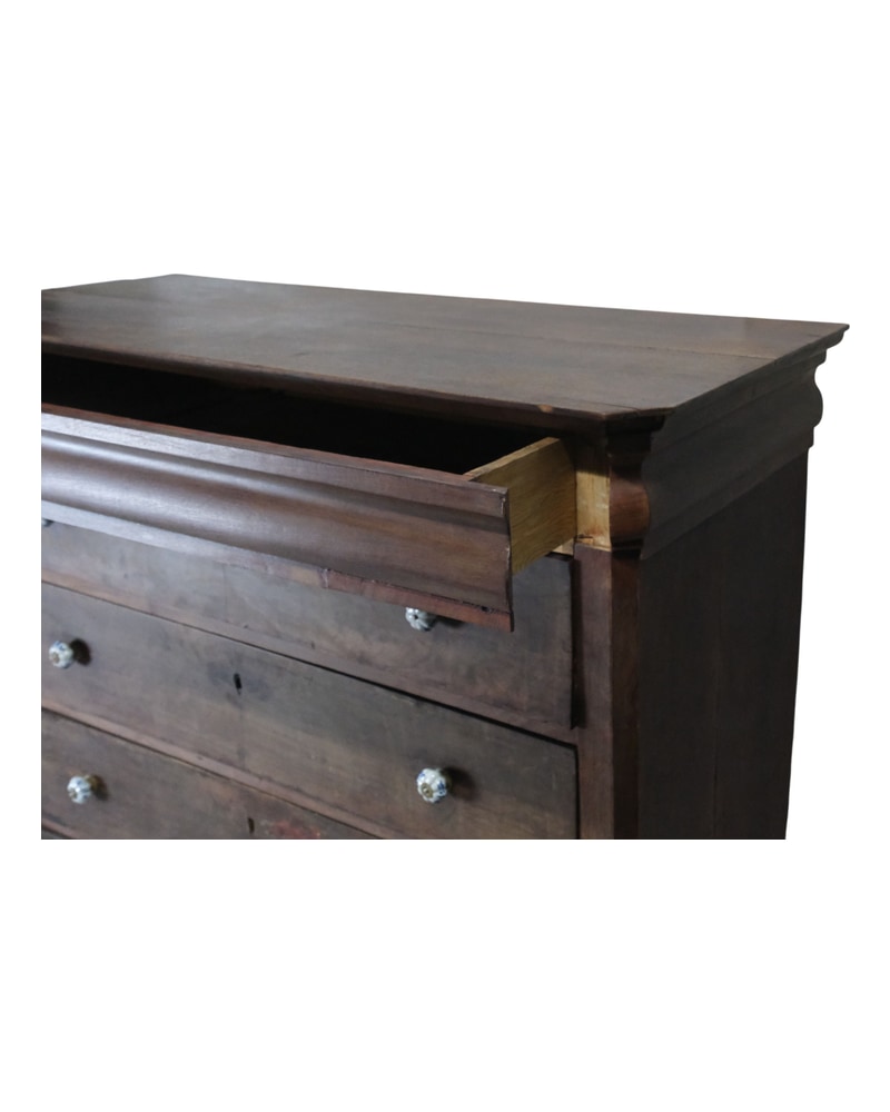 19th Century Spanish Chest of Drawers with Secret Drawer - 6/8