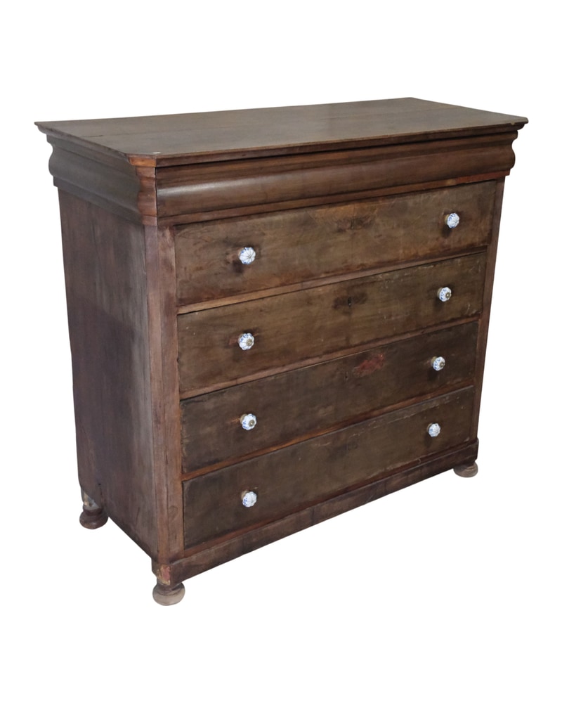 19th Century Spanish Chest of Drawers with Secret Drawer - 2/8