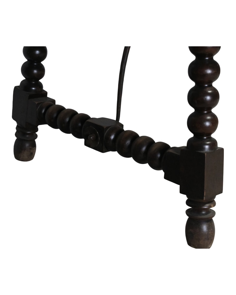 18th Century Castilian Table with Turned Legs - 4/6