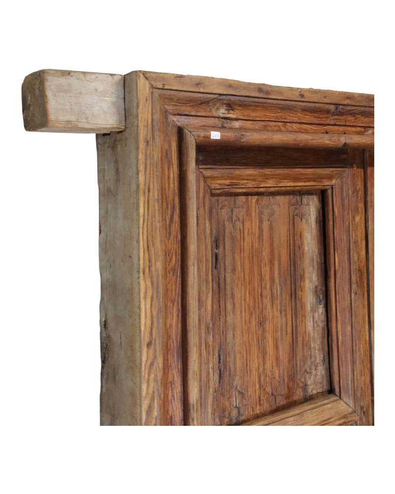 17th Century Pine Balconade with Balustrade - 7/15
