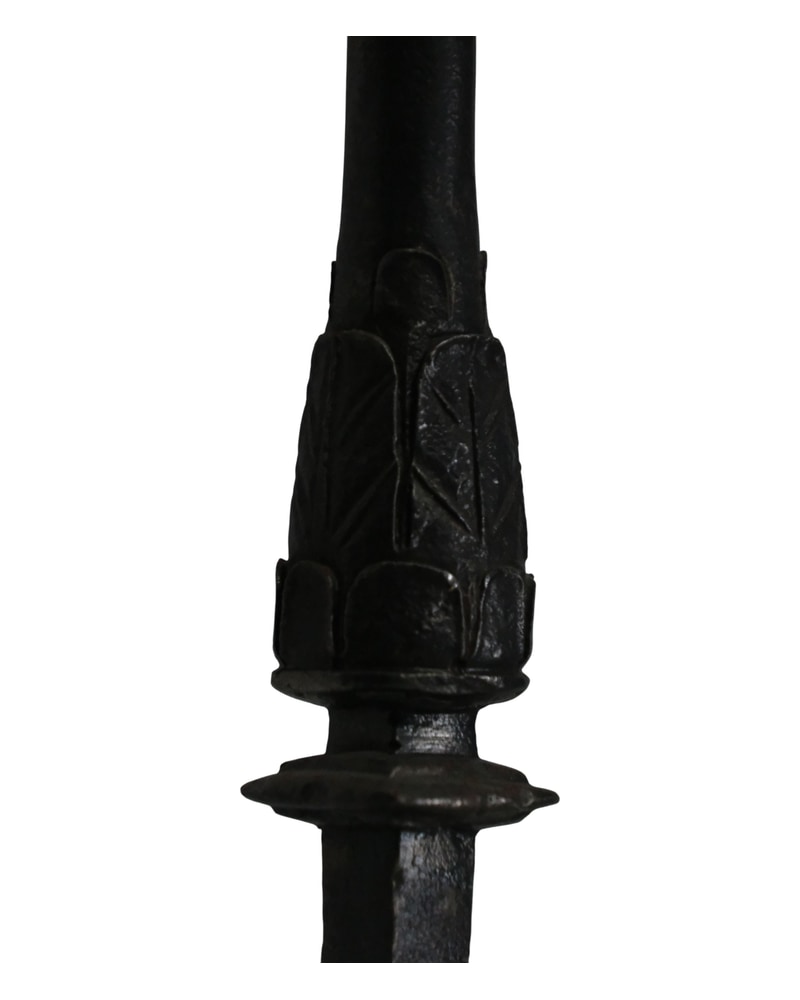 18th Century Iron Balustrade with Castilian Decorations - 4/10