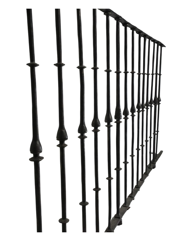 18th Century Iron Balustrade with Castilian Decorations - 9/10
