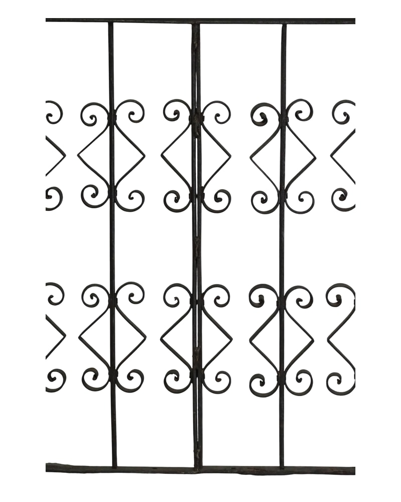 19th Century Wrought Iron Balustrade - 5/6