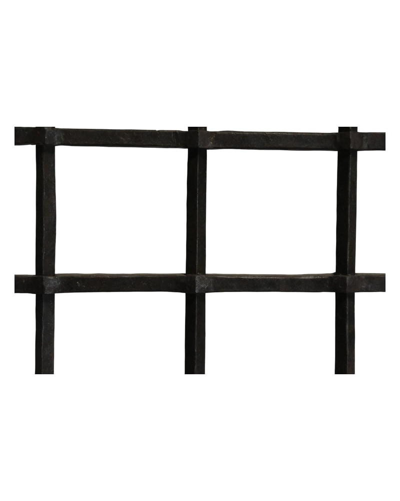 17th Century Castilian Grille in Wrought Iron - 8/8
