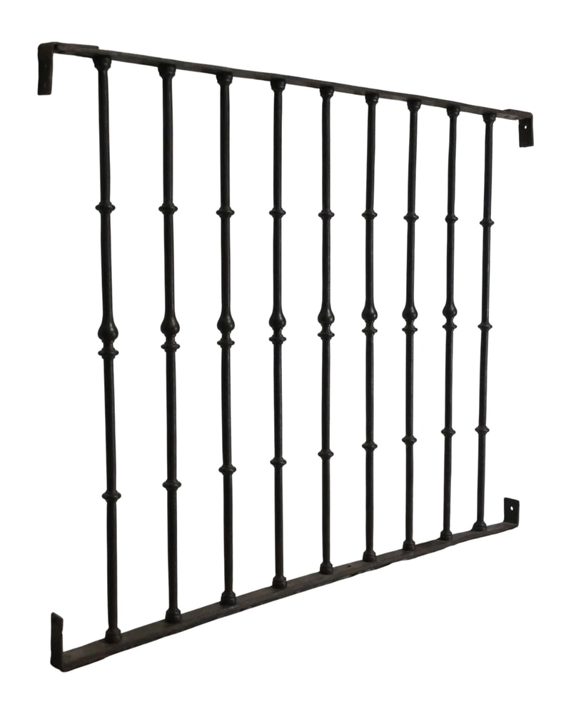 19th Century Cast Iron Balustrade for Balcony - 2/5