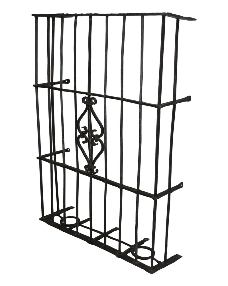 17th Century Wrought Iron Window Grille from Castilla - 9/9
