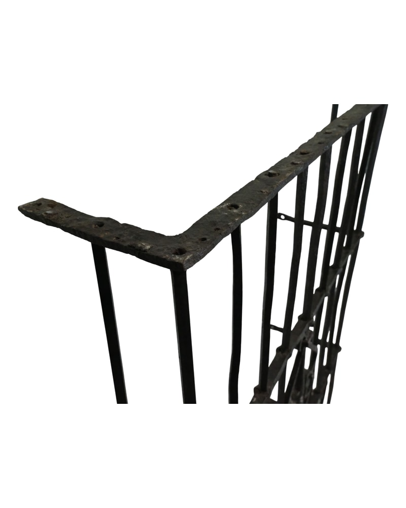 17th Century Wrought Iron Window Grille from Castilla - 8/9