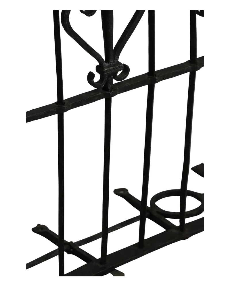 17th Century Wrought Iron Window Grille from Castilla - 4/9