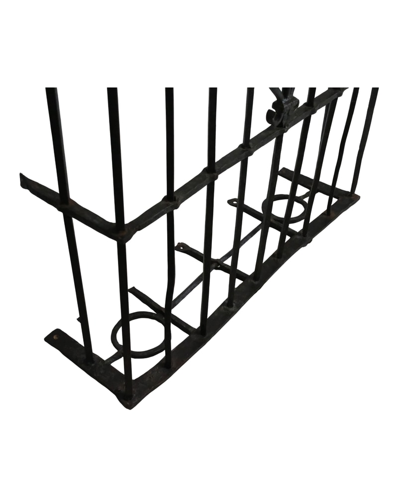 17th Century Wrought Iron Window Grille from Castilla - 5/9