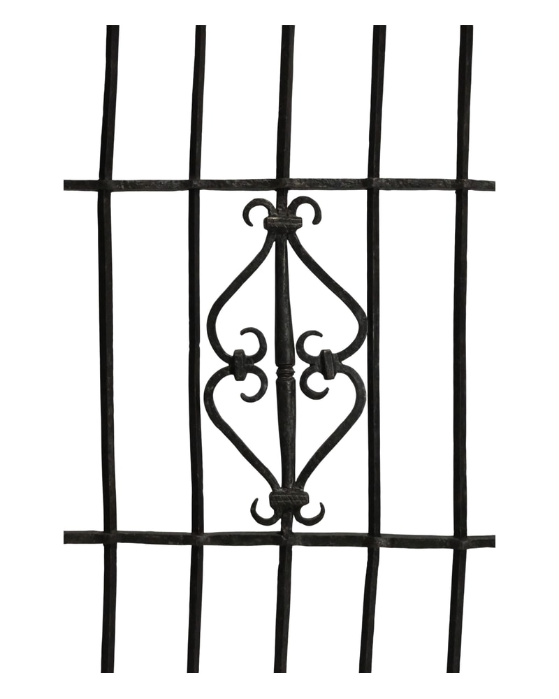 17th Century Wrought Iron Window Grille from Castilla - 2/9