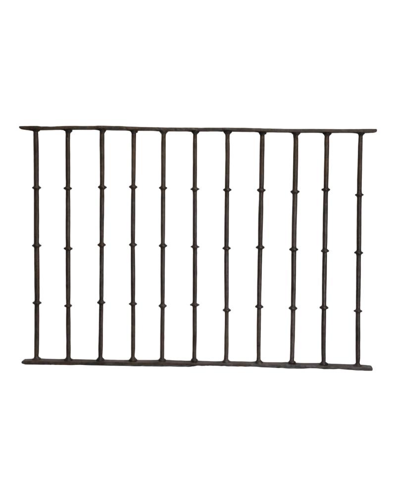 Antepecho de Hierro Forjado del Siglo XIX de Castilla