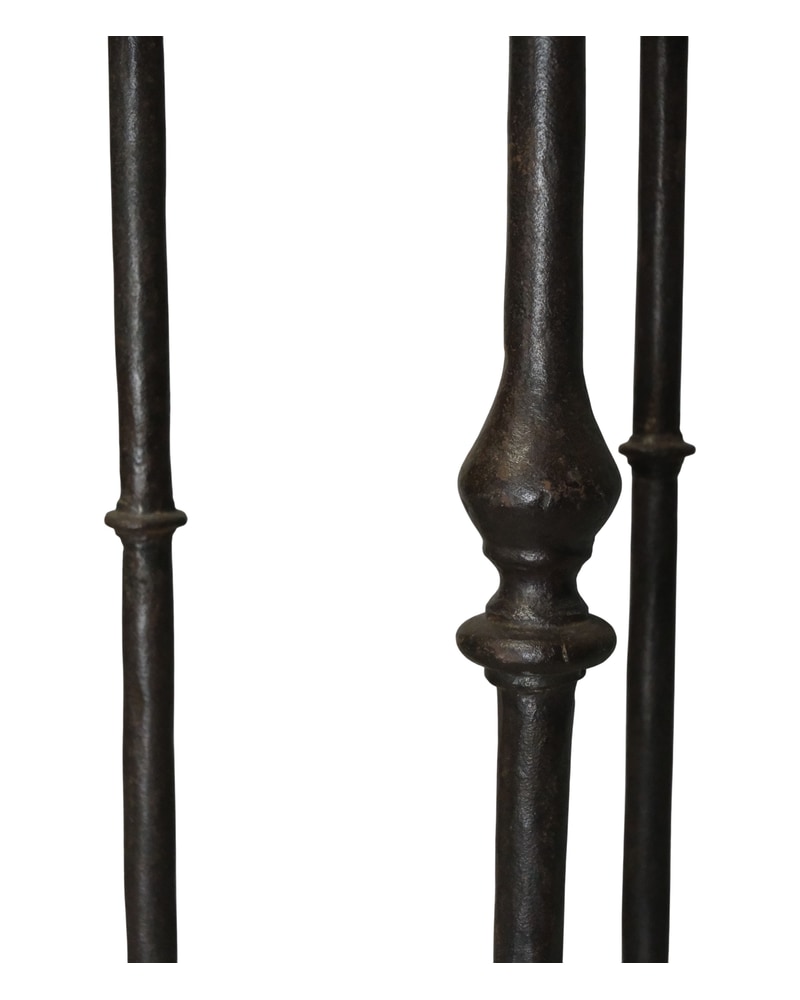 18th Century Wrought Iron Balcony with Frieze - 7/9