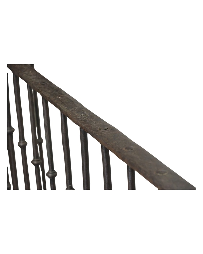 18th Century Cordoban Cast Iron Balcony with Bardotes - 6/9