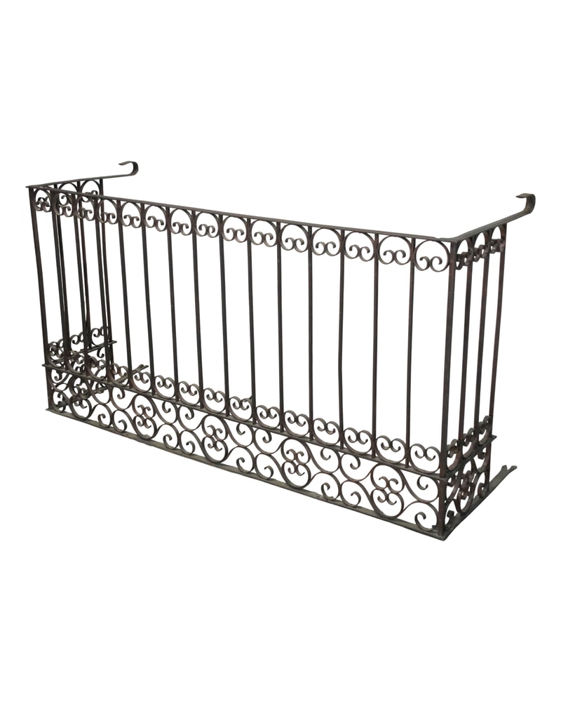 19th Century Iron Balcony - 2/10