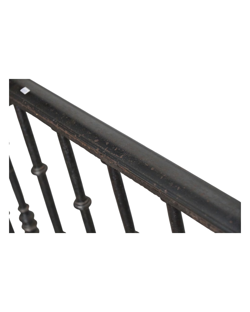19th Century Iron Balcony with Sophisticated Details - 11/12