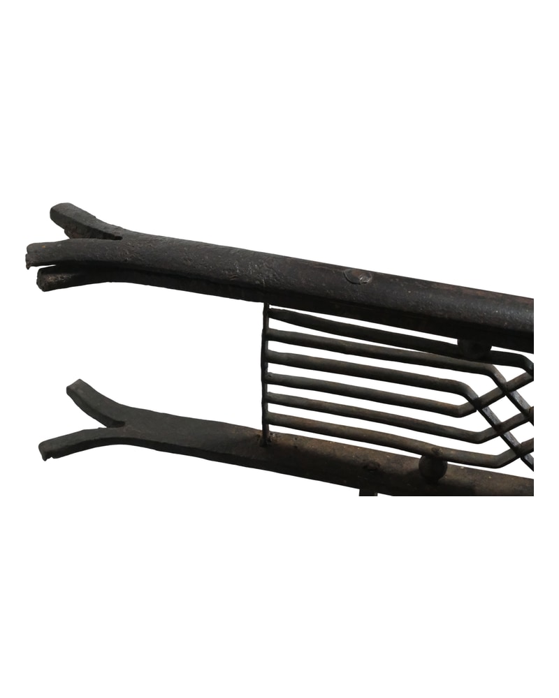 19th Century Wrought Iron Modernist Balcony - 12/19