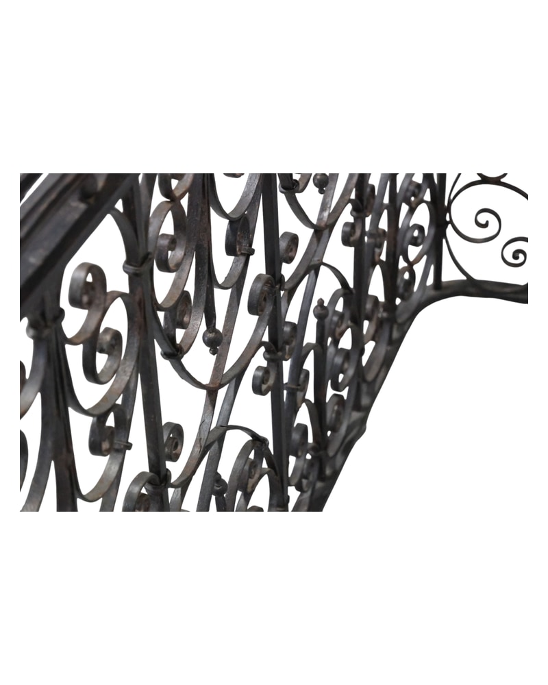 19th Century Wrought Iron Modernist Balcony - 19/19