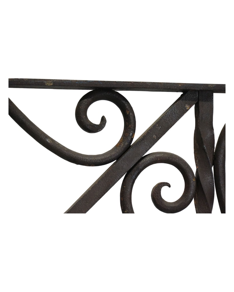 19th Century Andalusian Iron Balcony - 9/10