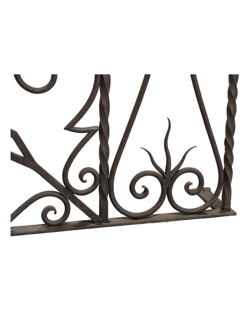 19th Century Andalusian Iron Balcony - 6/10