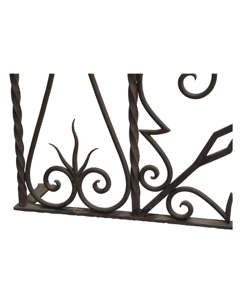 19th Century Andalusian Iron Balcony - 4/10