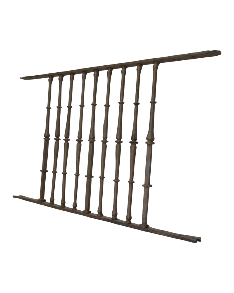 17th Century Forged Iron Balustrade - 4/7
