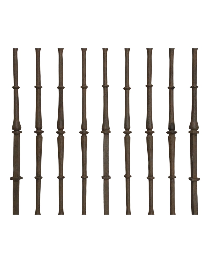 17th Century Forged Iron Balustrade - 2/7