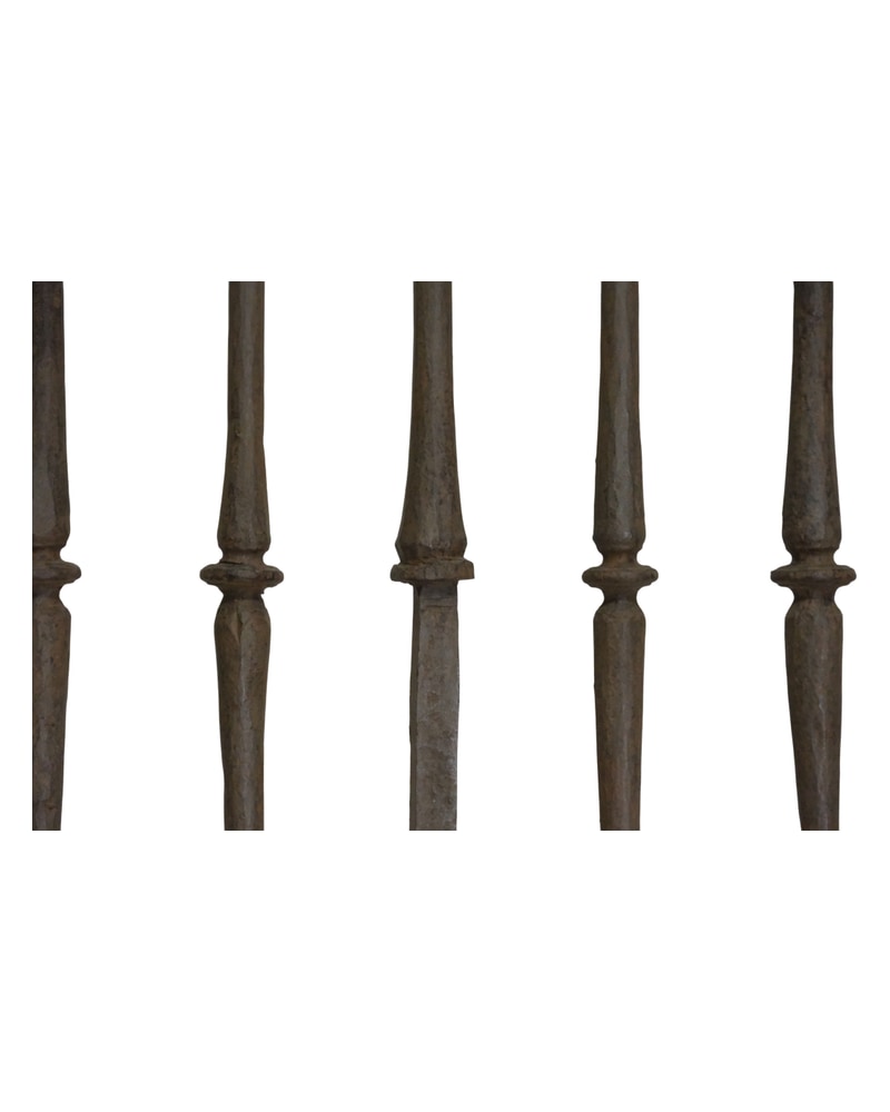 17th Century Forged Iron Balustrade - 3/7
