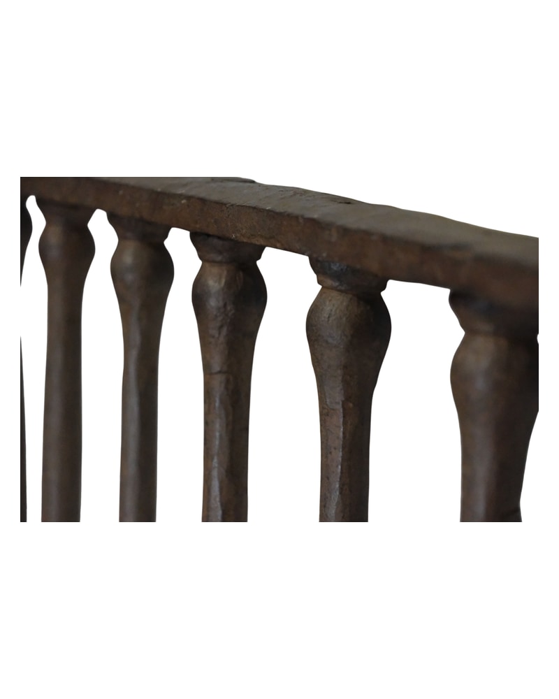 17th Century Forged Iron Balustrade - 7/7