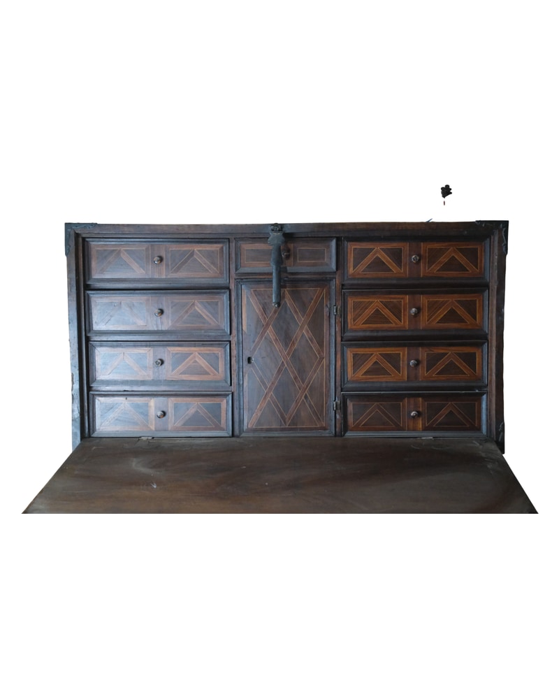 19th Century Castilian Bargueño with Table - 2/9