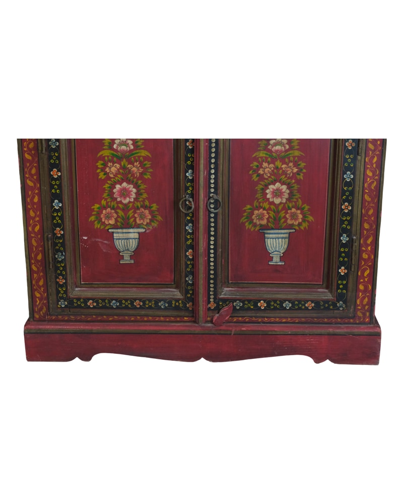 20th Century Furniture Painted with Indian Flowers - 5/10