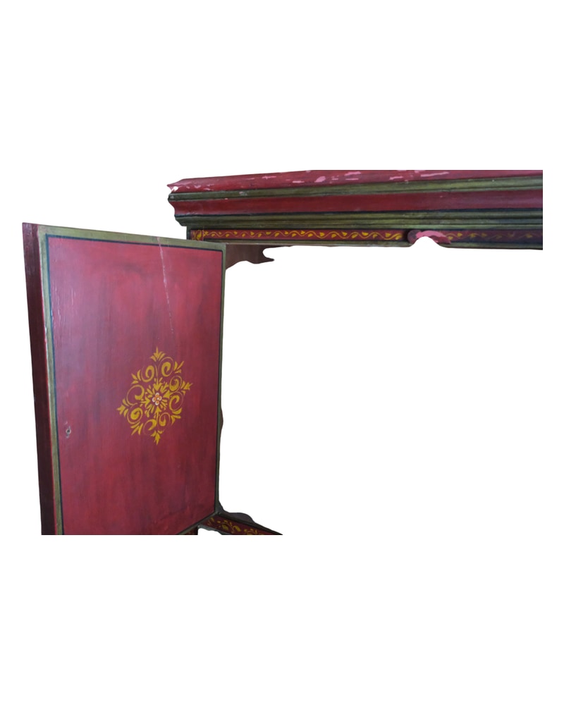 20th Century Furniture Painted with Indian Flowers - 9/10