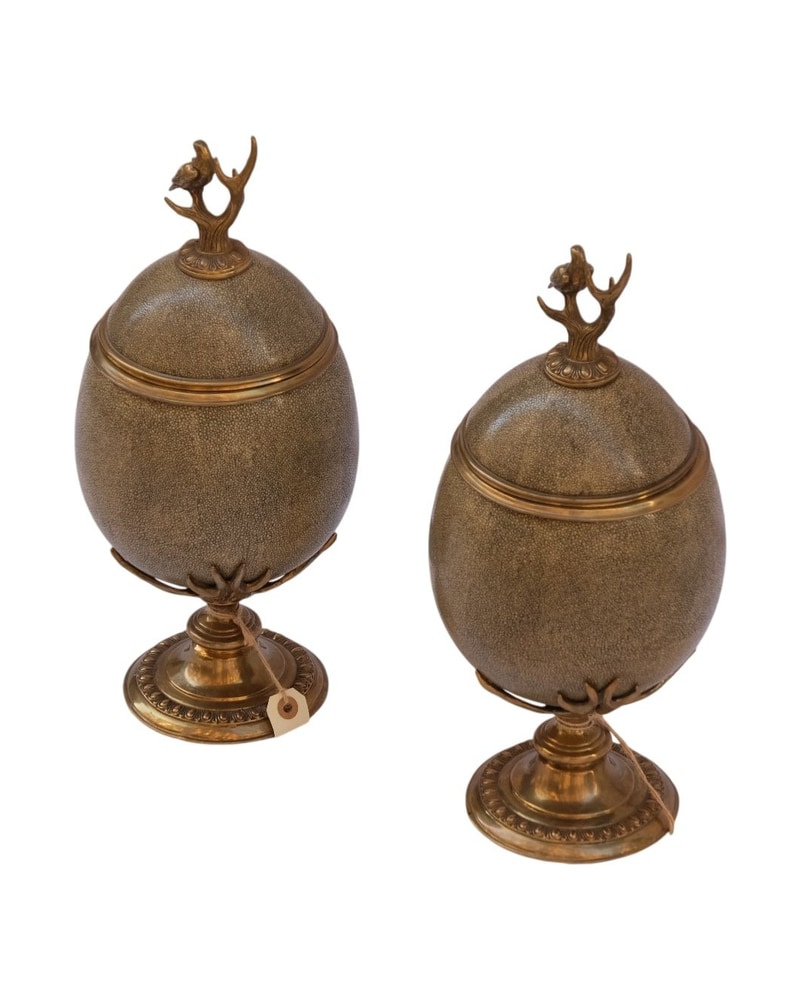 Antique Egg Sculpture - 2/10