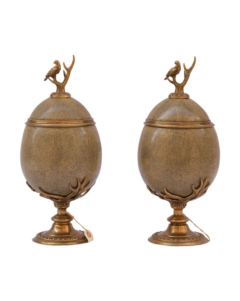 Antique Egg Sculpture