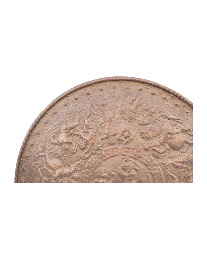 18th Century Bronze Military Shield - 2/11