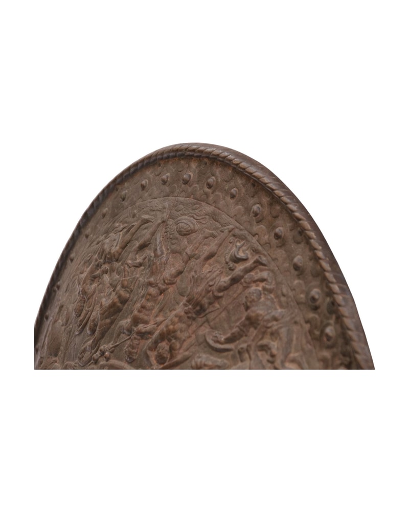 18th Century Bronze Military Shield - 5/11