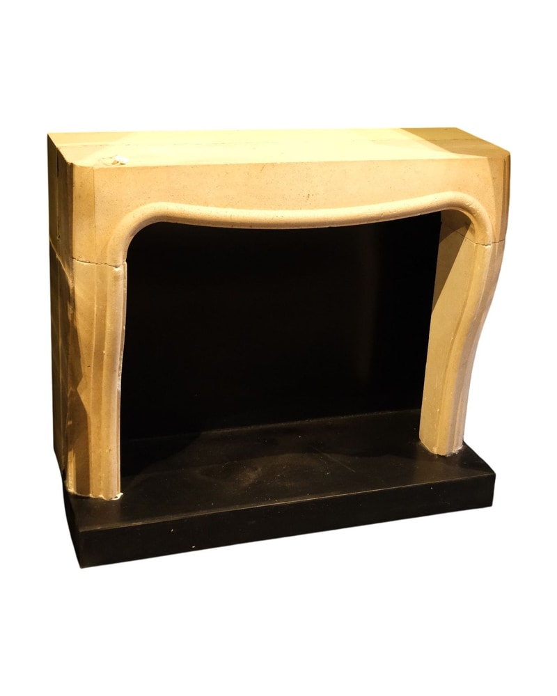 Limestone Fireplace - 4/9