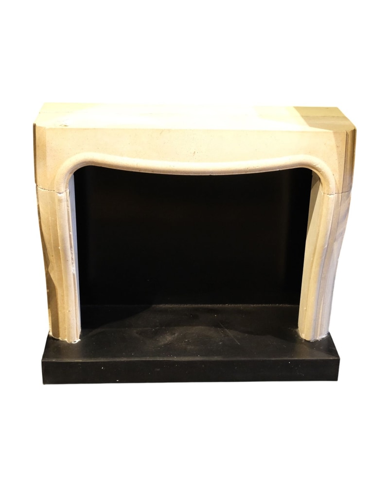 Limestone Fireplace - 3/9