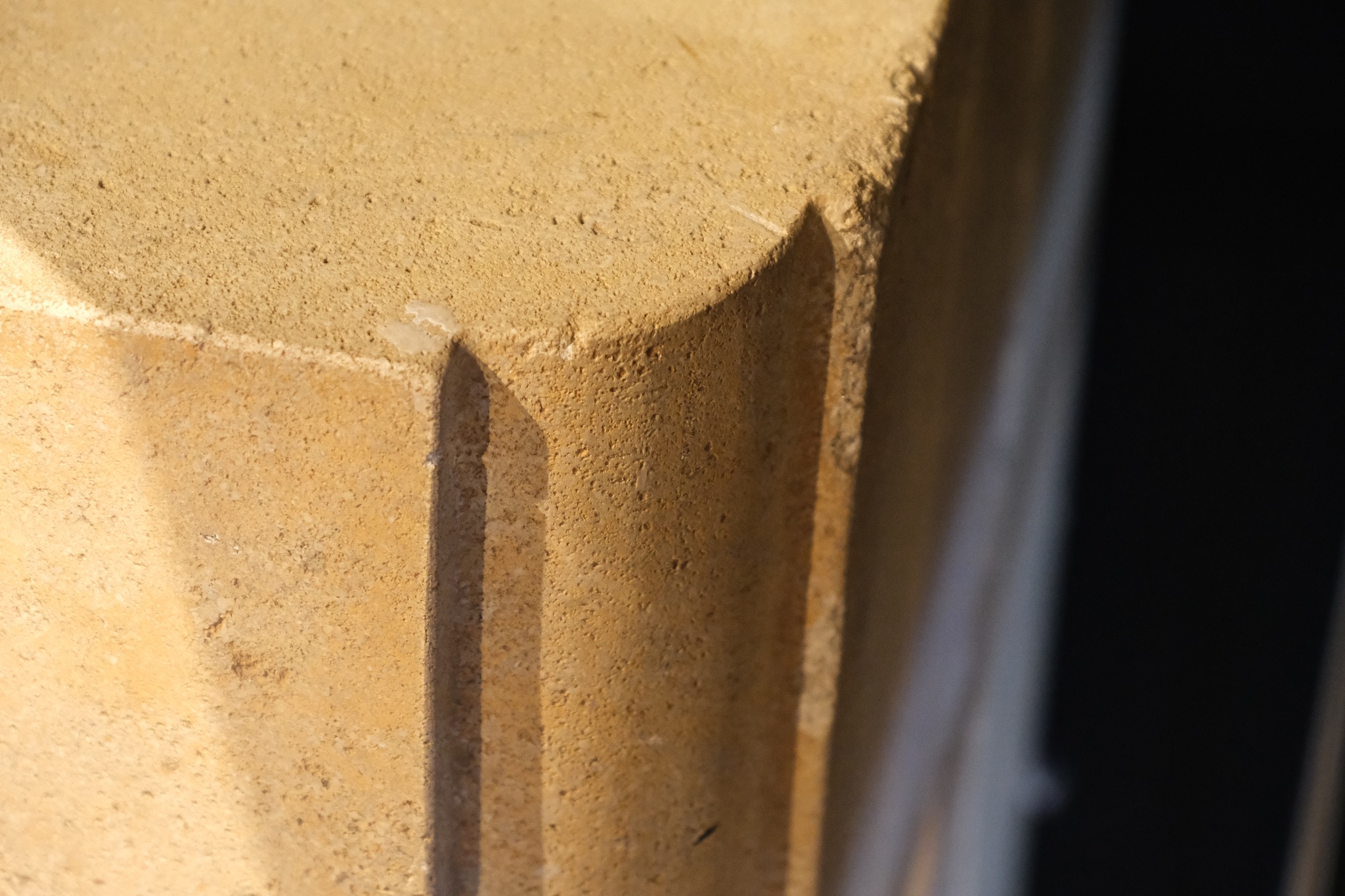 Limestone Fireplace - 9/9