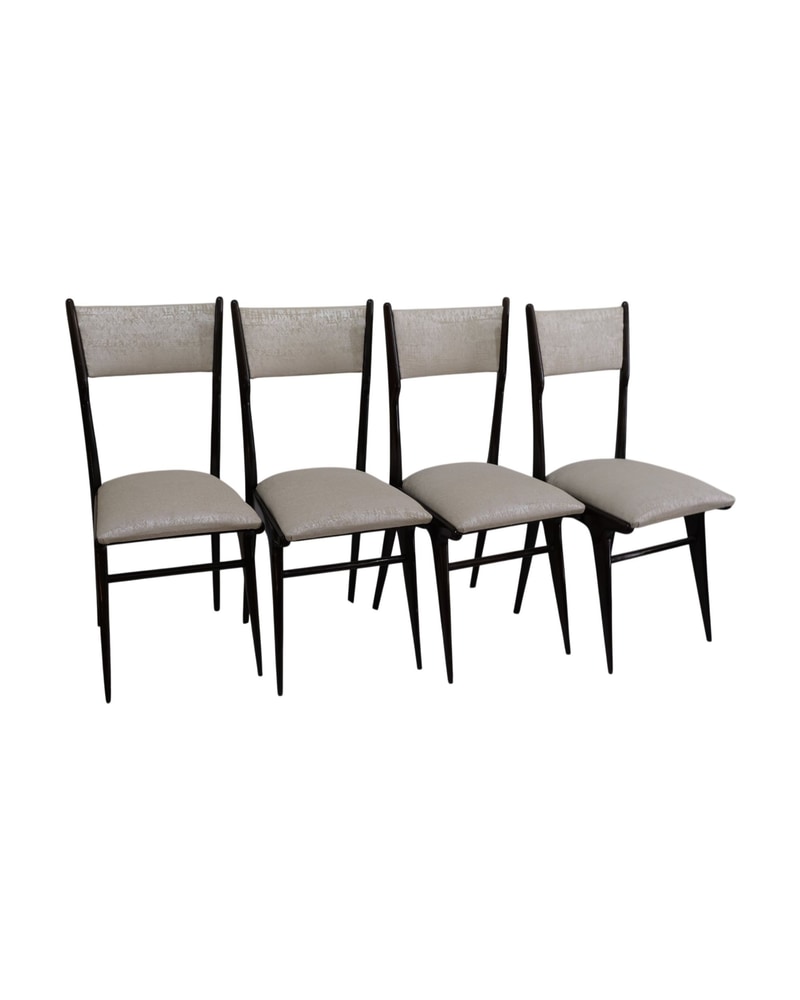 Midcentury Italian Chairs in Rosewood - 11/11