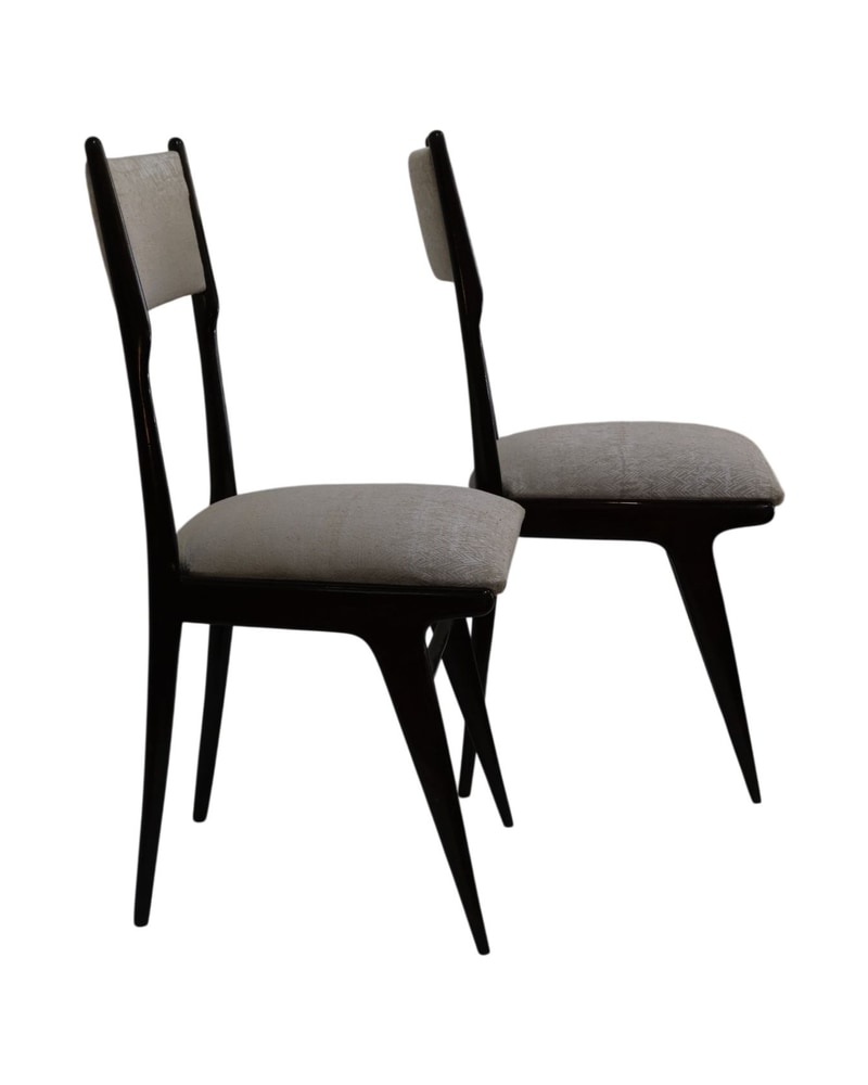 Midcentury Italian Chairs in Rosewood - 4/11