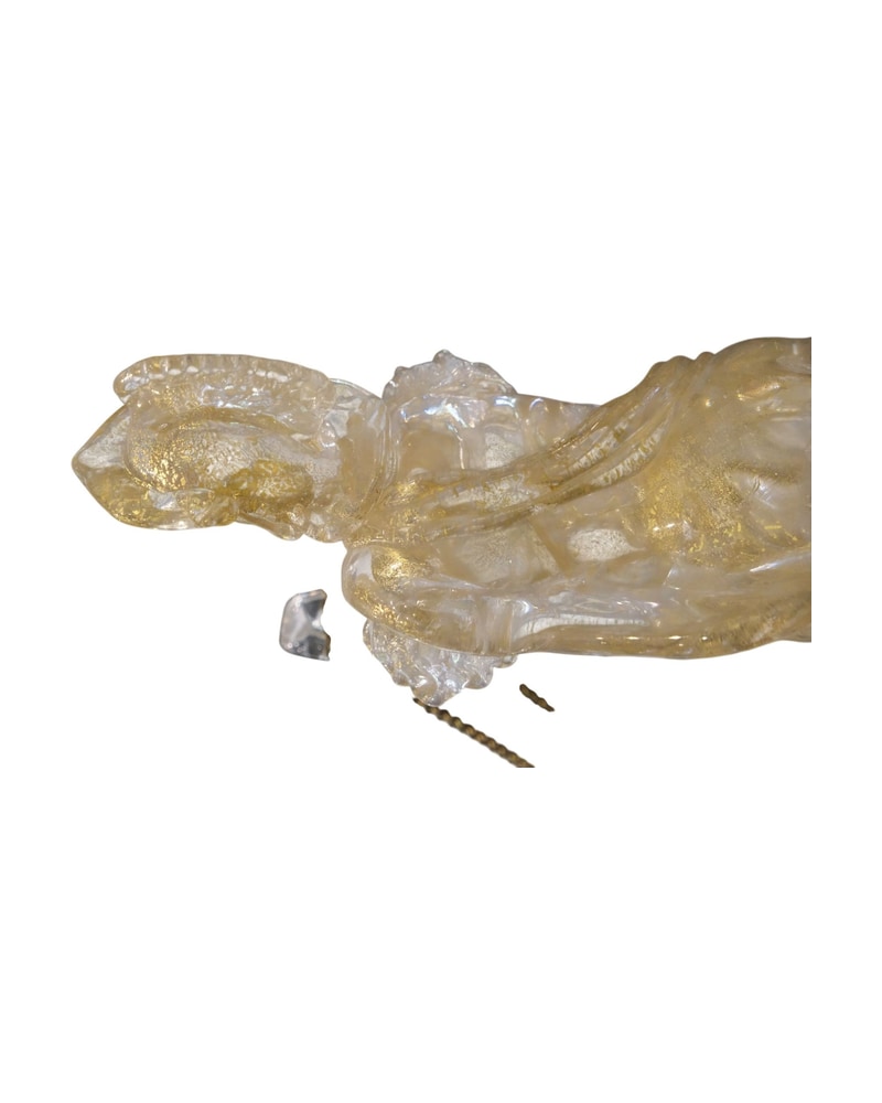 Carruaje Imperial de Cristal de Murano, Midcentury, Italiano