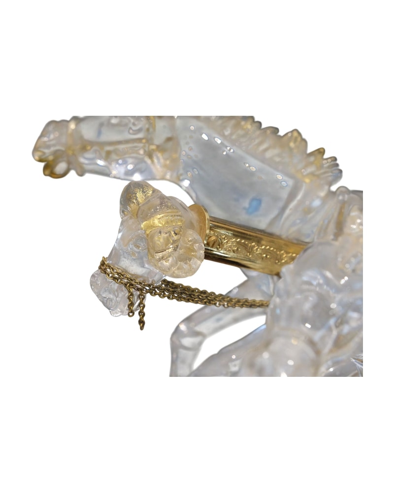 Carruaje Imperial de Cristal de Murano, Midcentury, Italiano
