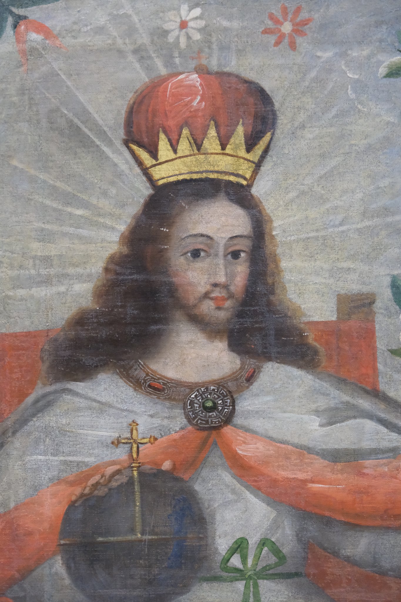 pintura-religiosa-del-siglo-xviii-de-cristo-rey-mexico