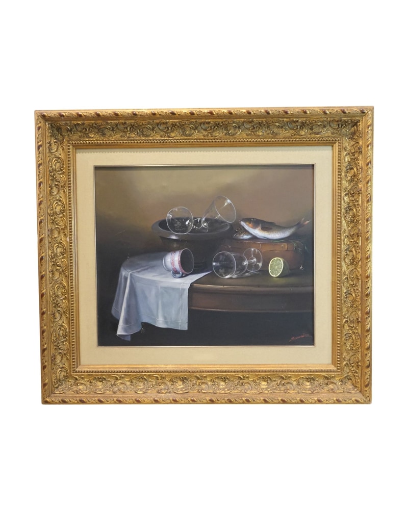 Still Life of the 20th Century with Saavedra's Signature