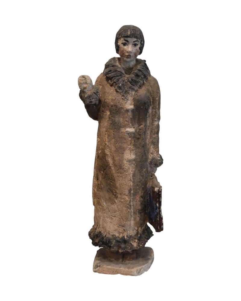 Figura de Mujer, Terracota Rusa, siglo XX