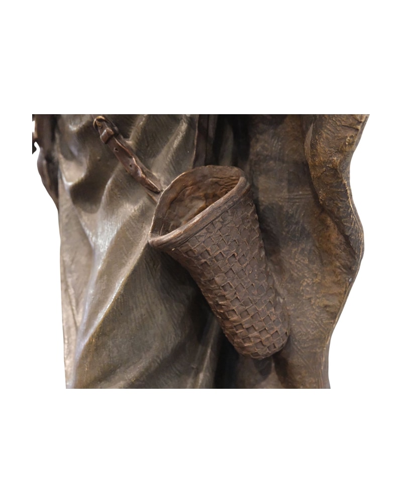 estatua-de-arabe-de-friedrich-goldscheider-siglo-xix