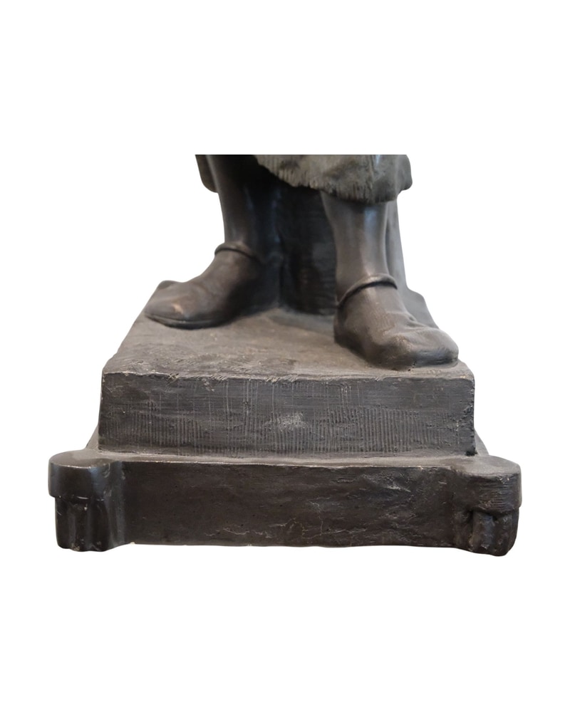 estatua-de-arabe-de-friedrich-goldscheider-siglo-xix