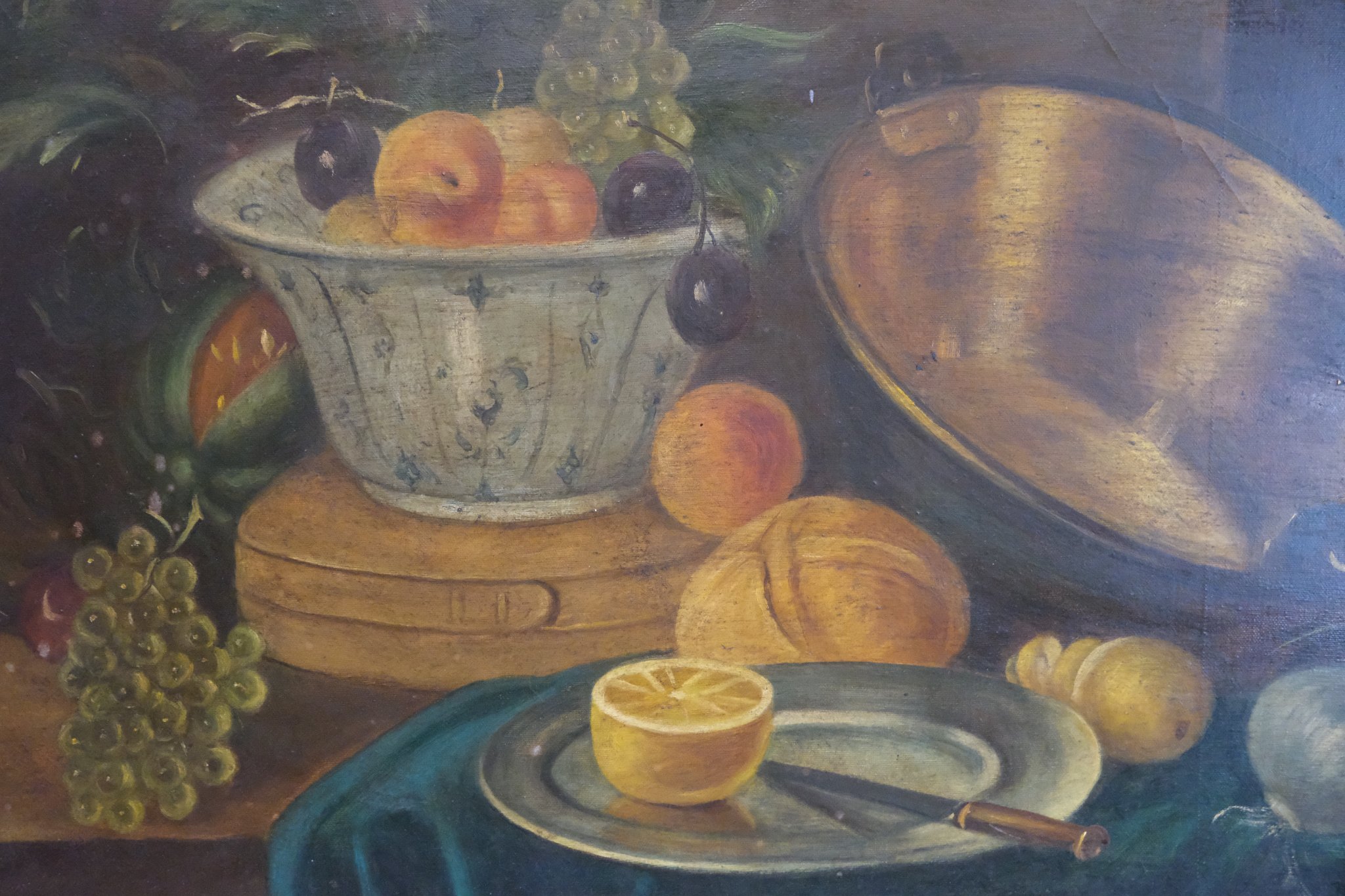 bodegon-espanol-en-oleo-sobre-lienzo-siglo-xx