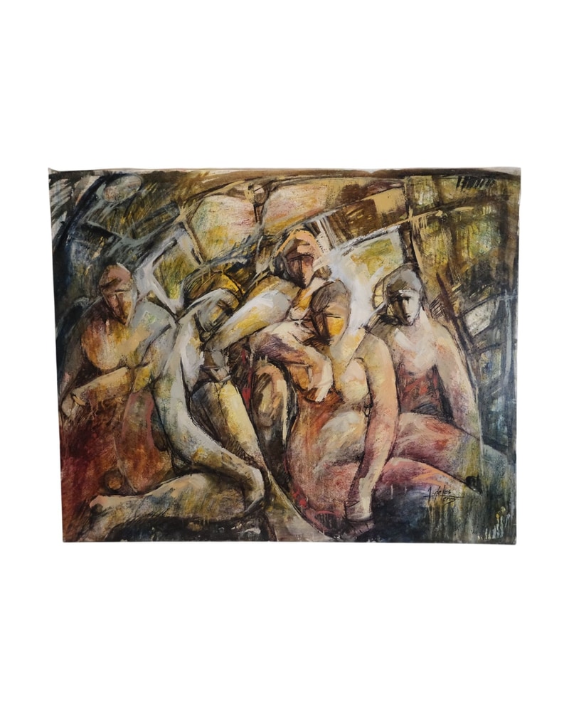 Abstract Work by the Artist de las Heras, 20th Century