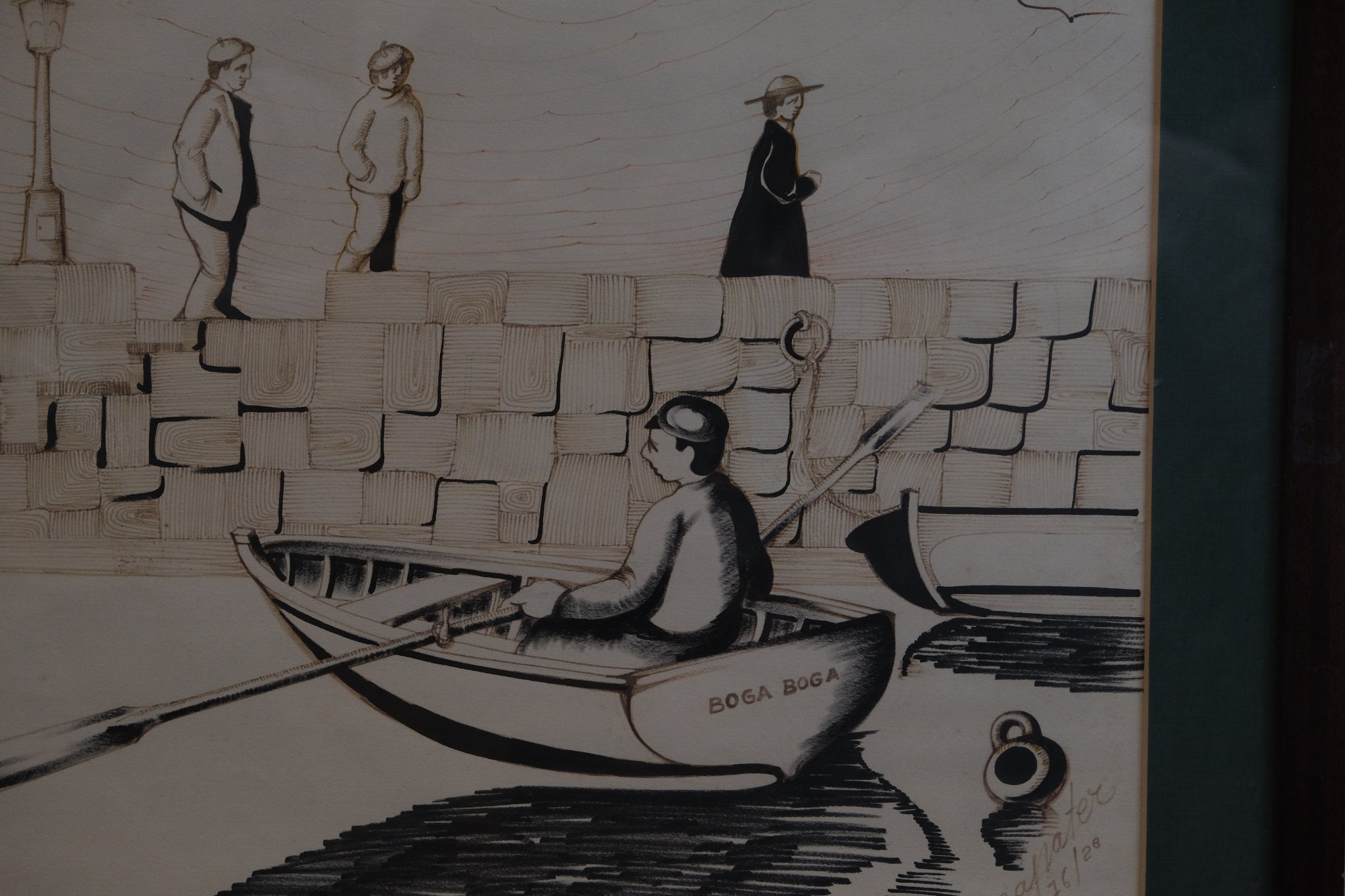 dibujo-vasco-del-artista-zapater-siglo-xx